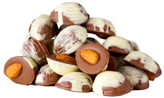 chocolate almonds